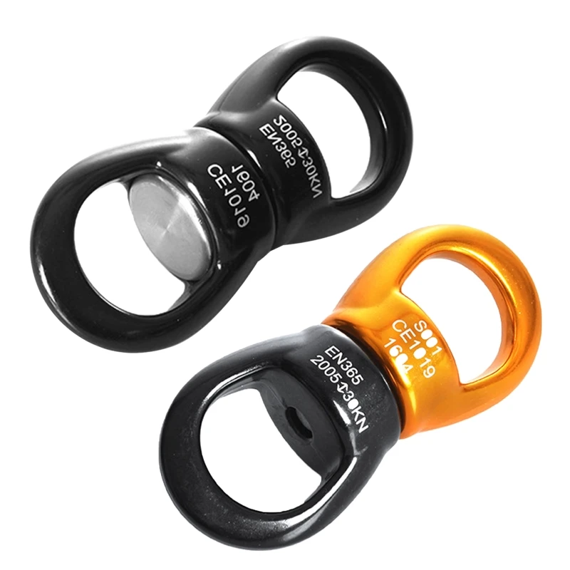 30KN Outdoor Climbing Carabiner Universal Wheel Yoga Swing Hammock Rope Swivel Rotational Connector Gimbal Ring 
30KN Outdoor Climbing Carabiner Universal Wheel Yoga Swing Hammock Rope Swivel Rotational Connector Gimbal Ring
