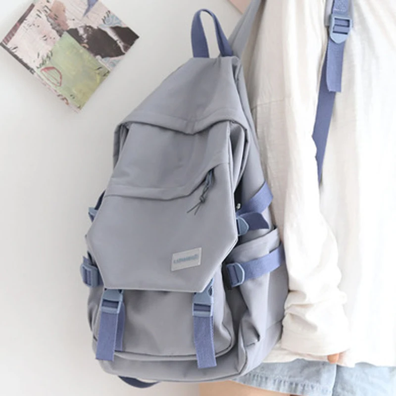 2020 Women Waterproof Nylon Backpack Student Cute School Bag Kawaii Girls Backpack Laptop Female Fashion Book Bag Buckle Ladies
2020 Women Waterproof Nylon Backpack Student Cute School Bag Kawaii Girls Backpack Laptop Female Fashion Book Bag Buckle Ladies