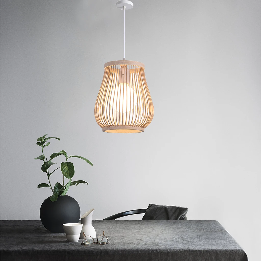 Japanese Style Bamboo Ceiling Hanging Lights Shade Restaurant Pendant Lamp Shade Office Home Decorative Lampshade
Japanese Style Bamboo Ceiling Hanging Lights Shade Restaurant Pendant Lamp Shade Office Home Decorative Lampshade