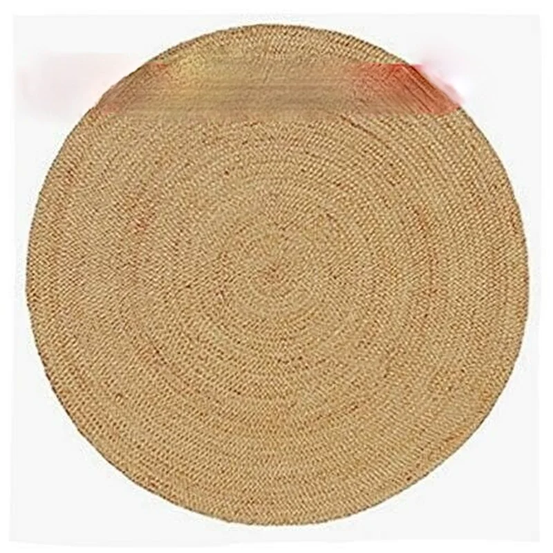 Jute Round Rug 100% Natural Summer Home Jute Style Rug Reversible Woven Modern Rustic Appearance
Jute Round Rug 100% Natural Summer Home Jute Style Rug Reversible Woven Modern Rustic Appearance