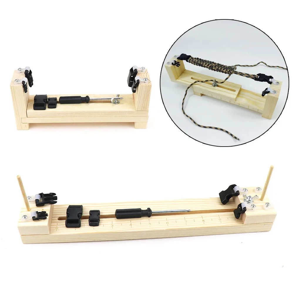DIY Paracord Wristband Maker Jig Bracelet Maker Parachute Knot Parachute Weaving Needles Rope Bracelet Knitting Needle Set
DIY Paracord Wristband Maker Jig Bracelet Maker Parachute Knot Parachute Weaving Needles Rope Bracelet Knitting Needle Set