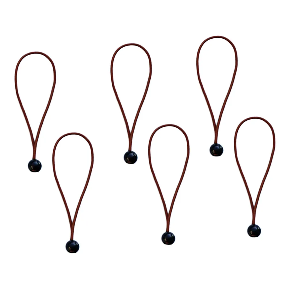 6pcs/set 15cm/5.9 inch Strong Durable Ball Bungee Cords Travel Luggage Ties Rope Tent Accessories
6pcs/set 15cm/5.9 inch Strong Durable Ball Bungee Cords Travel Luggage Ties Rope Tent Accessories