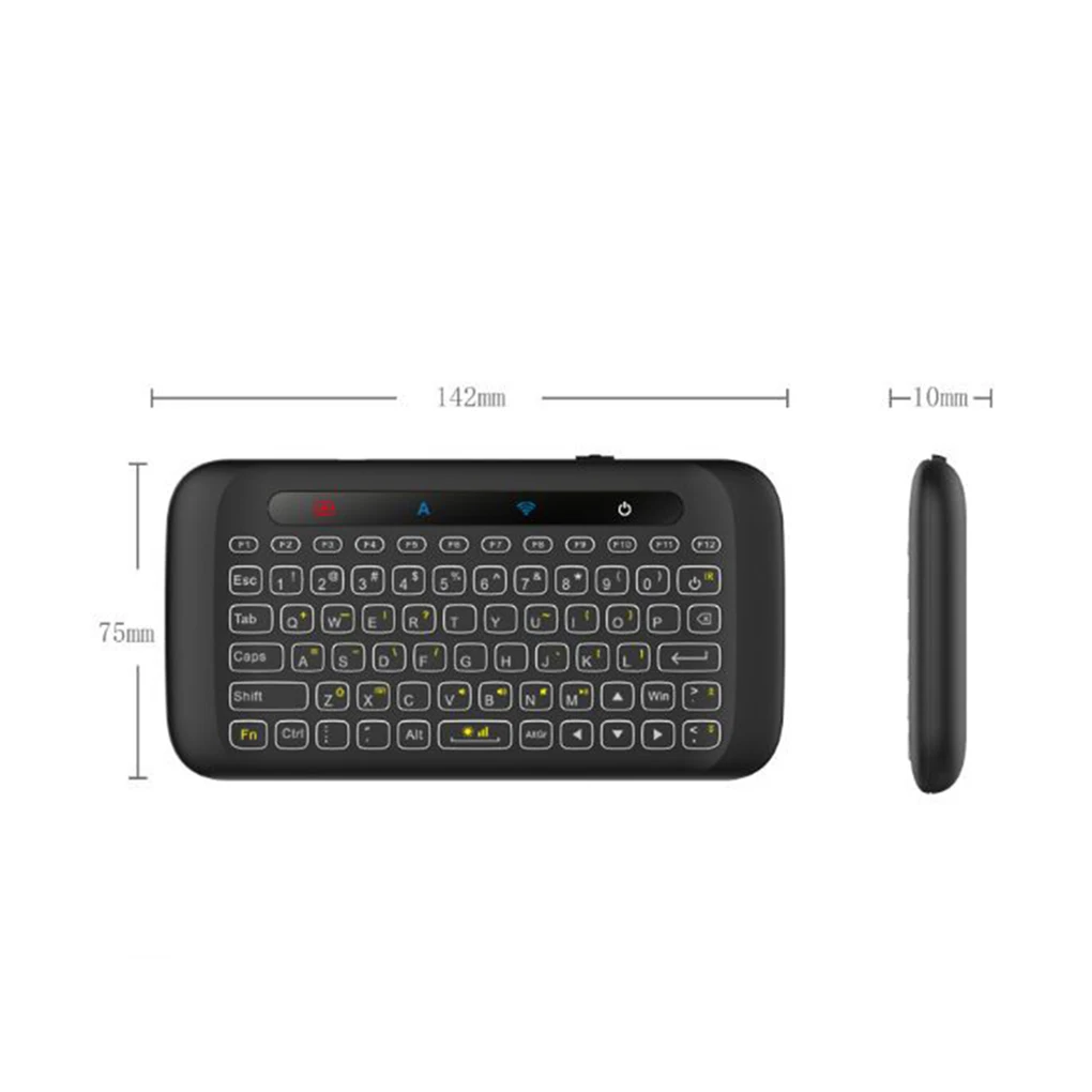 Mini Wireless Keyboard Backlight Smart TV Touchpad Air Mouse Remote Control for Android TV Box PC
Mini Wireless Keyboard Backlight Smart TV Touchpad Air Mouse Remote Control for Android TV Box PC