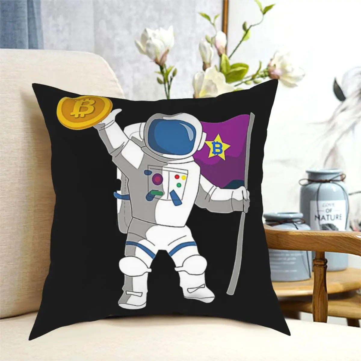 Virtual currency Bitcoin Astronaut Throw Pillow Cushion Cover Decorative Pillowcases Case Home Sofa Cushions (Double Sides)
Virtual currency Bitcoin Astronaut Throw Pillow Cushion Cover Decorative Pillowcases Case Home Sofa Cushions (Double Sides)