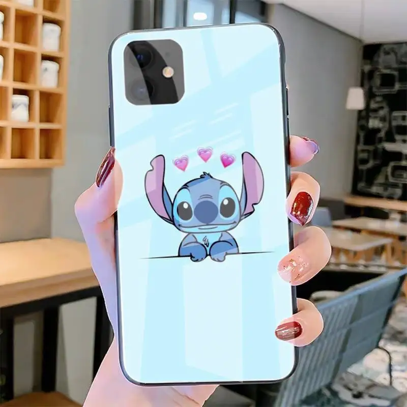 Phone Cases Tempered Glass For Iphone6plus 6S 7 7plus 8 X XS XSmax XR 11 12 Pro Max 12mini Cute Stitch 
Phone Cases Tempered Glass For Iphone6plus 6S 7 7plus 8 X XS XSmax XR 11 12 Pro Max 12mini Cute Stitch