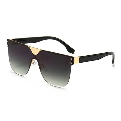 One-Piece Sunglasses For Men Half-Frame Sunglasses Fashion Head Decoration Personality Europe And America 2021 New Style Fashion 
One-Piece Sunglasses For Men Half-Frame Sunglasses Fashion Head Decoration Personality Europe And America 2021 New Style Fashion