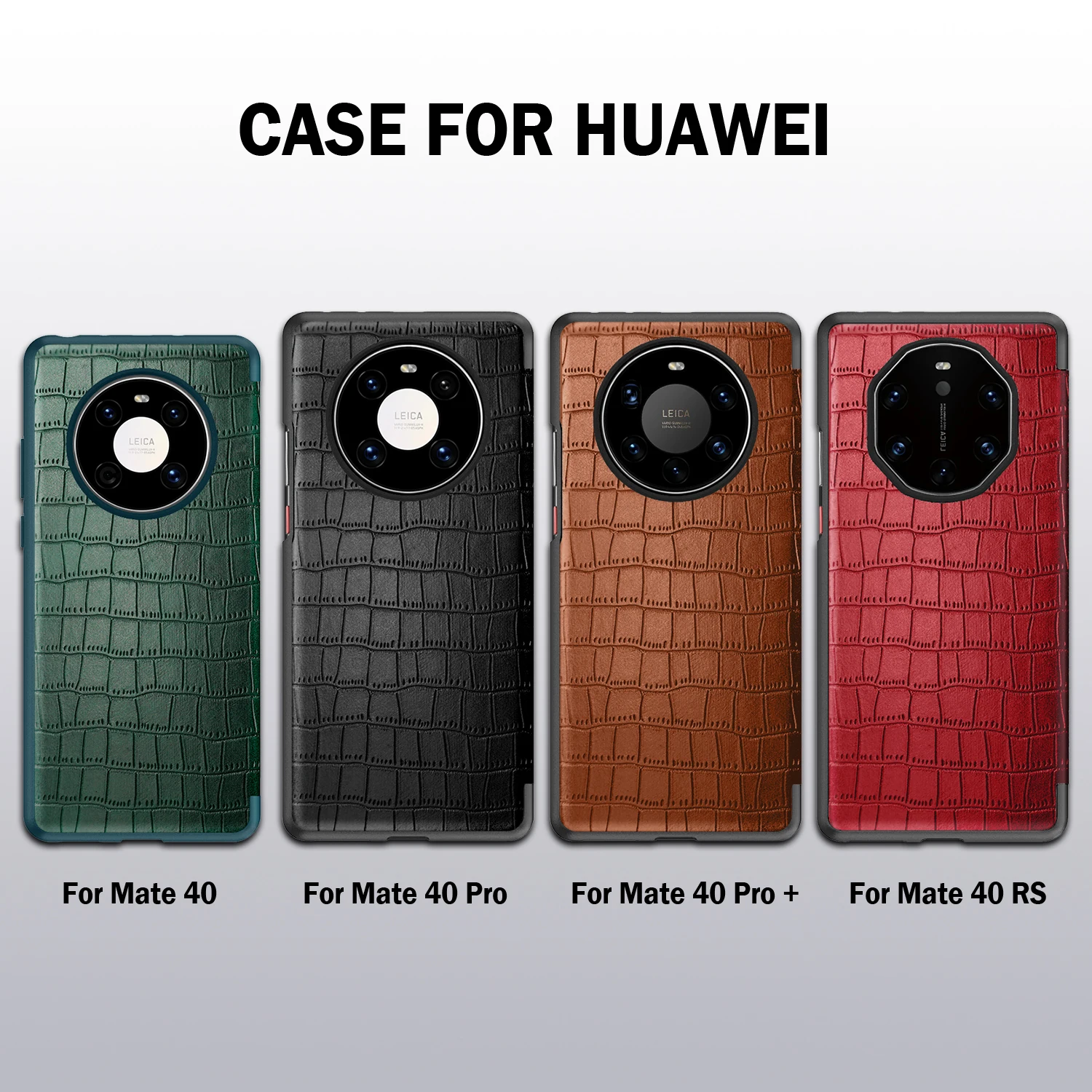 Flip Crocodile Pattern Leather Cover For Huawei mate20Pro P40 Pro + Smart View Window Sleep Wake Up Full Cover Protective Case
Flip Crocodile Pattern Leather Cover For Huawei mate20Pro P40 Pro + Smart View Window Sleep Wake Up Full Cover Protective Case