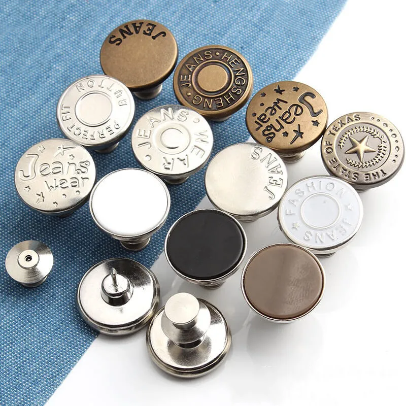 10Pcs Metal Snaps Buttons Screwdriver Clothes Jeans Retro Free Sewing Adjustable Detachable Reusable Decoration DIY Sewing Tools
10Pcs Metal Snaps Buttons Screwdriver Clothes Jeans Retro Free Sewing Adjustable Detachable Reusable Decoration DIY Sewing Tools