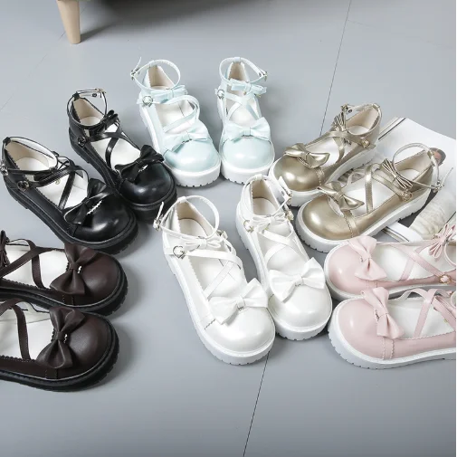cosplay Japanese sweet lolita shoes mid heel round head detachable bowknot women shoes kawaii comfortable loli bandage shoes
cosplay Japanese sweet lolita shoes mid heel round head detachable bowknot women shoes kawaii comfortable loli bandage shoes