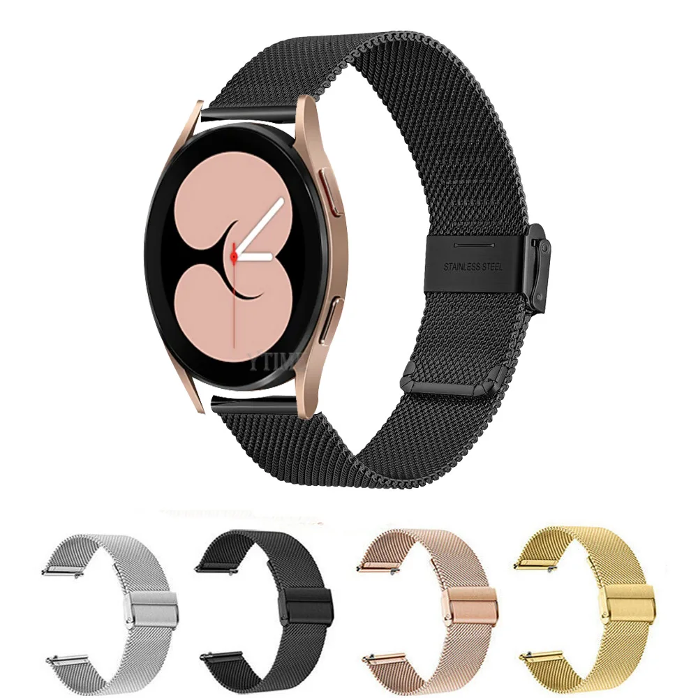 Ремешок 20 мм для Samsung Galaxy watch 4 classic 46 мм 42 мм, браслет из нержавеющей стали для смарт-часов Galaxy Watch 4 44 мм 40 мм
Ремешок 20 мм для Samsung Galaxy watch 4 classic 46 мм 42 мм, браслет из нержавеющей стали для смарт-часов Galaxy Watch 4 44 мм 40 мм