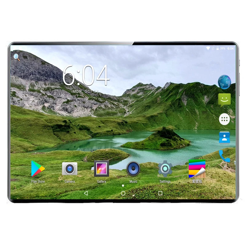 10 дюймов 1920*1200 дисплей MTK6797 Deca Core 8 ГБ 128 Android 9 0 планшеты двойной Wifi Две камеры до и