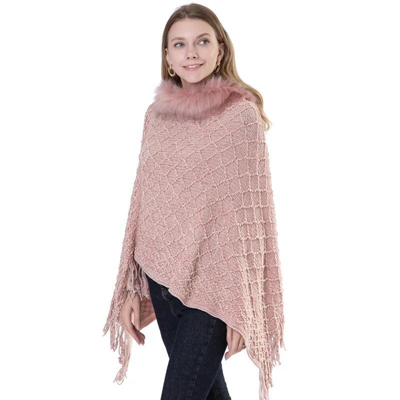 Fashion Warm Plaid Capes & Ponchos for Women Shawls Wraps Female Cloak Tassel Mujer Autumn Winter Outwear
Fashion Warm Plaid Capes & Ponchos for Women Shawls Wraps Female Cloak Tassel Mujer Autumn Winter Outwear