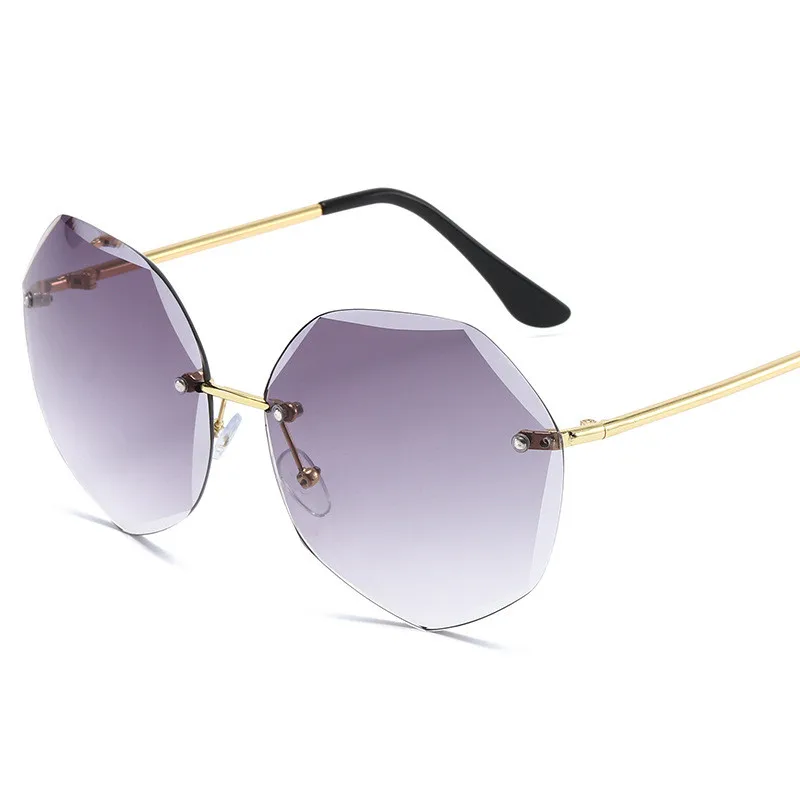 Luxury Rimless Sunglasses Brand Designer Summer Vintage Shades Sun Glasses For Women Alloy Female Lady Sunglass zonnebril dames
Luxury Rimless Sunglasses Brand Designer Summer Vintage Shades Sun Glasses For Women Alloy Female Lady Sunglass zonnebril dames