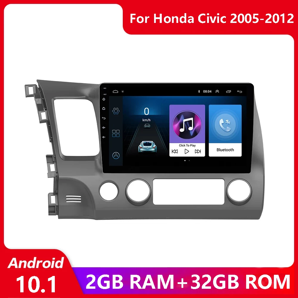 2Din Android 11 Car Radio Multimedia Player For Honda Civic 2005-2012 Car Navigation GPS 10.1 Inch Video MP5 Player
2Din Android 11 Car Radio Multimedia Player For Honda Civic 2005-2012 Car Navigation GPS 10.1 Inch Video MP5 Player