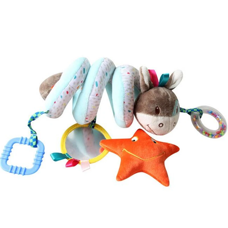 Baby Stroller Toys Cute Animals Mobile Bed Crib Car Hanging Stroller Spiral Plush Appease Doll Teether Developmental Rattles Toy
Baby Stroller Toys Cute Animals Mobile Bed Crib Car Hanging Stroller Spiral Plush Appease Doll Teether Developmental Rattles Toy