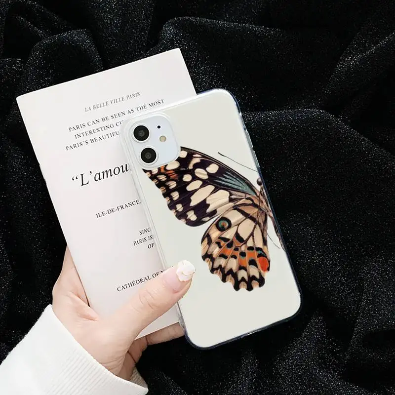 Cute Butterfly Phone Cases Transparent for iPhone 6 7 8 11 12 s mini pro X XS XR MAX Plus cover funda shell
Cute Butterfly Phone Cases Transparent for iPhone 6 7 8 11 12 s mini pro X XS XR MAX Plus cover funda shell