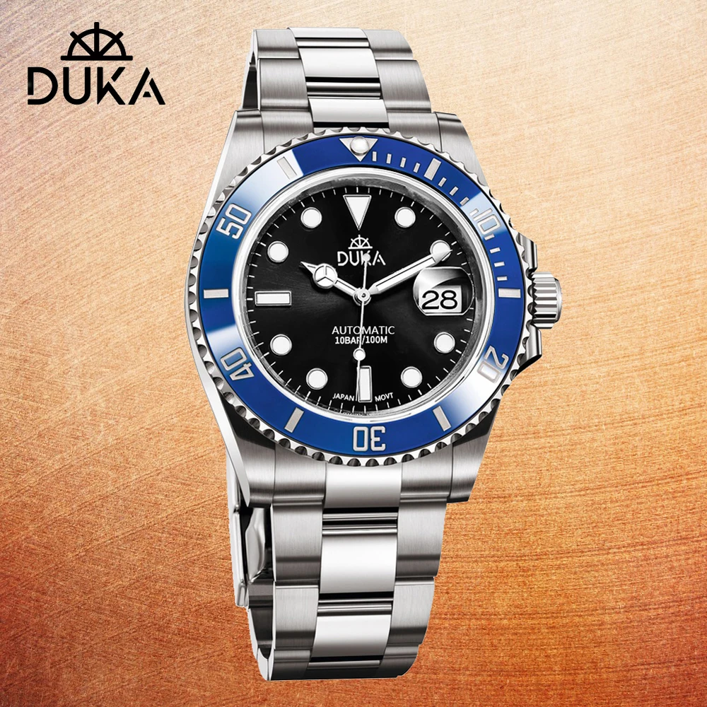 DUKA New 2021 Watch Men Brand Luxury Leisure Sport Automatic Watch NH35A Sapphire Crystal Men Mechanical Wristwatch Reloj Hombre
DUKA New 2021 Watch Men Brand Luxury Leisure Sport Automatic Watch NH35A Sapphire Crystal Men Mechanical Wristwatch Reloj Hombre