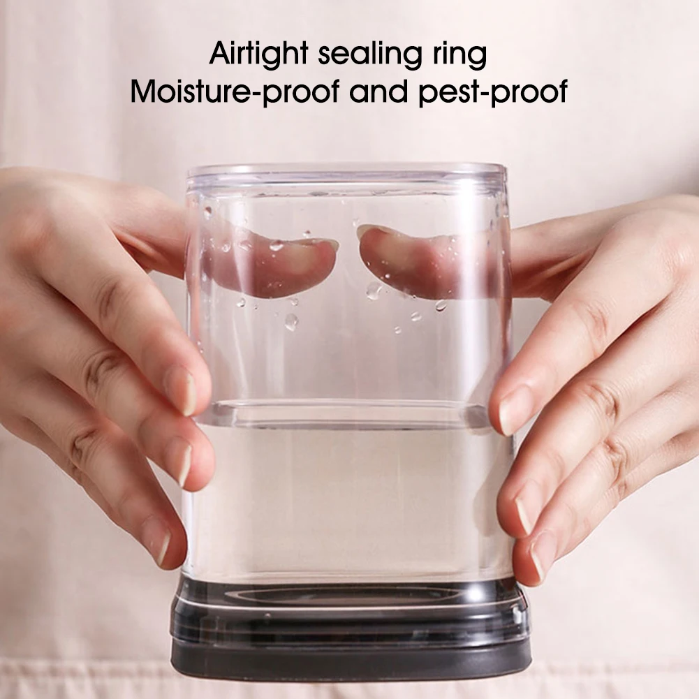 Plastic Food Storage Container Stackable Kitchen frigerator Noodle Box Multigrain Storage Tank Transparent Sealed Cans Organizer
Plastic Food Storage Container Stackable Kitchen frigerator Noodle Box Multigrain Storage Tank Transparent Sealed Cans Organizer