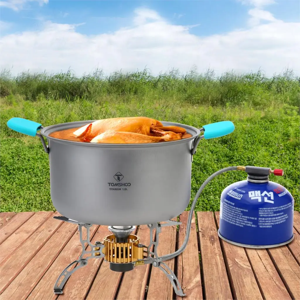 Tomshoo 3 Piece Titanium Cookset Outdoor Camping Hiking Backpacking Picnic Cookware Cooking Tool Set Pot Pan Travel Cookware
Tomshoo 3 Piece Titanium Cookset Outdoor Camping Hiking Backpacking Picnic Cookware Cooking Tool Set Pot Pan Travel Cookware
