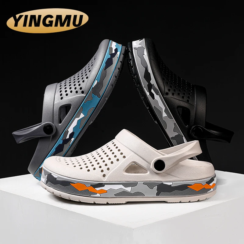 Mens Clogs Camo New Mens Sandals Summer Beach Slippers Men Outdoor Casual Men Sandals Water Shoes Male Big Size hiking sandals
Mens Clogs Camo New Mens Sandals Summer Beach Slippers Men Outdoor Casual Men Sandals Water Shoes Male Big Size hiking sandals