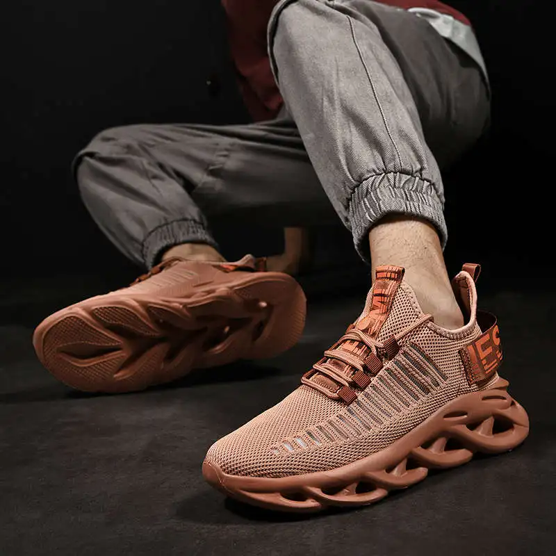 Summer Sports Shoes Lac-Up Men’S Sneakers Shock Absorption Sneakers Sport Rubber Hard-Wearing Running Shoes Light Weight Tennis
Summer Sports Shoes Lac-Up Men’S Sneakers Shock Absorption Sneakers Sport Rubber Hard-Wearing Running Shoes Light Weight Tennis