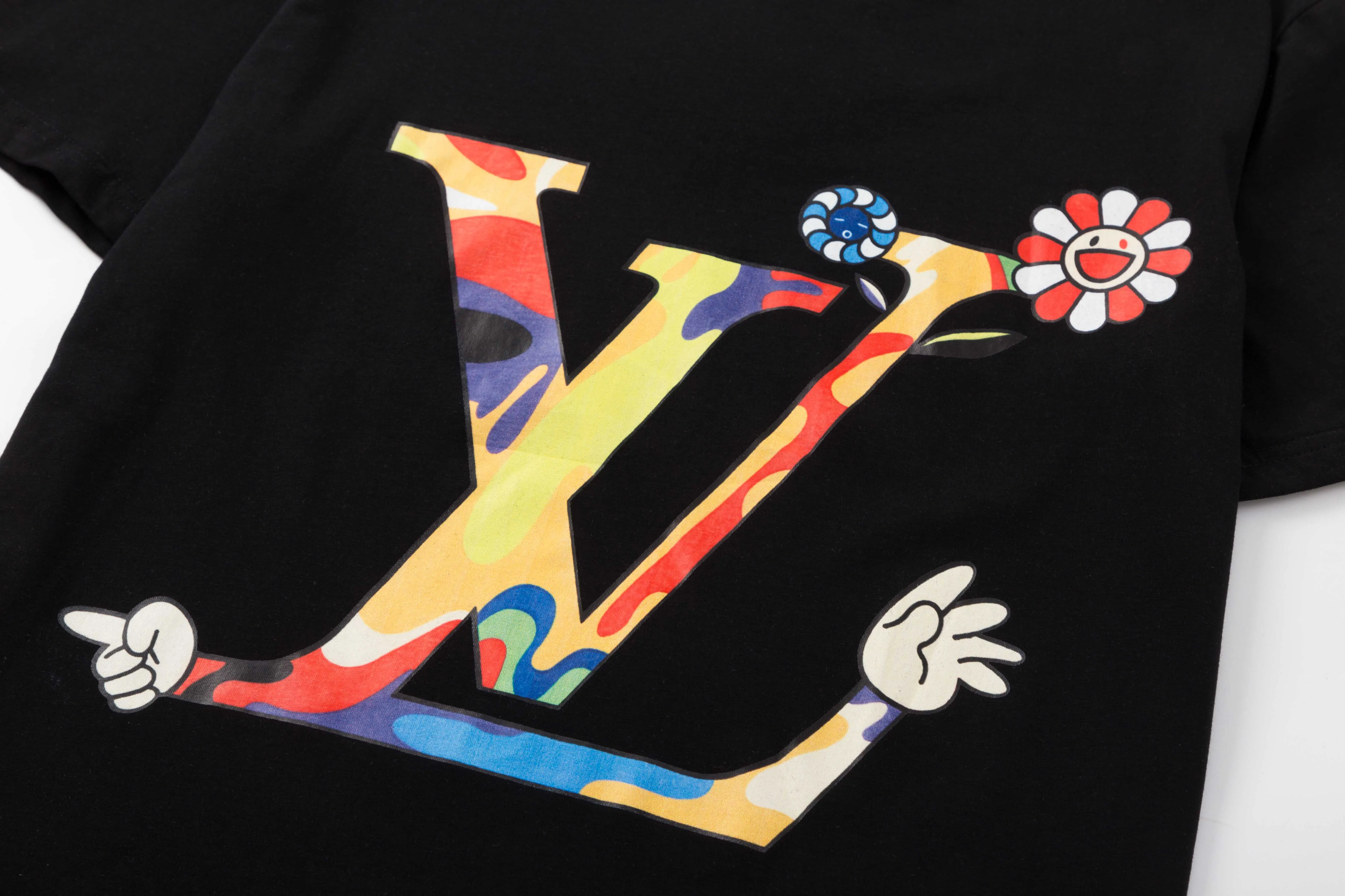 2021 European and American fashion color printing men and women the same casual round neck couple short-sleeved T-shirt
2021 European and American fashion color printing men and women the same casual round neck couple short-sleeved T-shirt