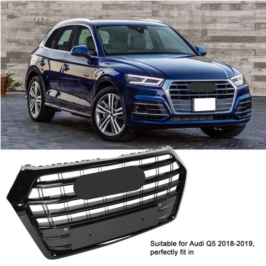 Front Bumper Grille Front Bumper Grill Center Grille for Audi Q5 2018-2019 (Refit for SQ5 Style) car accessories
Front Bumper Grille Front Bumper Grill Center Grille for Audi Q5 2018-2019 (Refit for SQ5 Style) car accessories