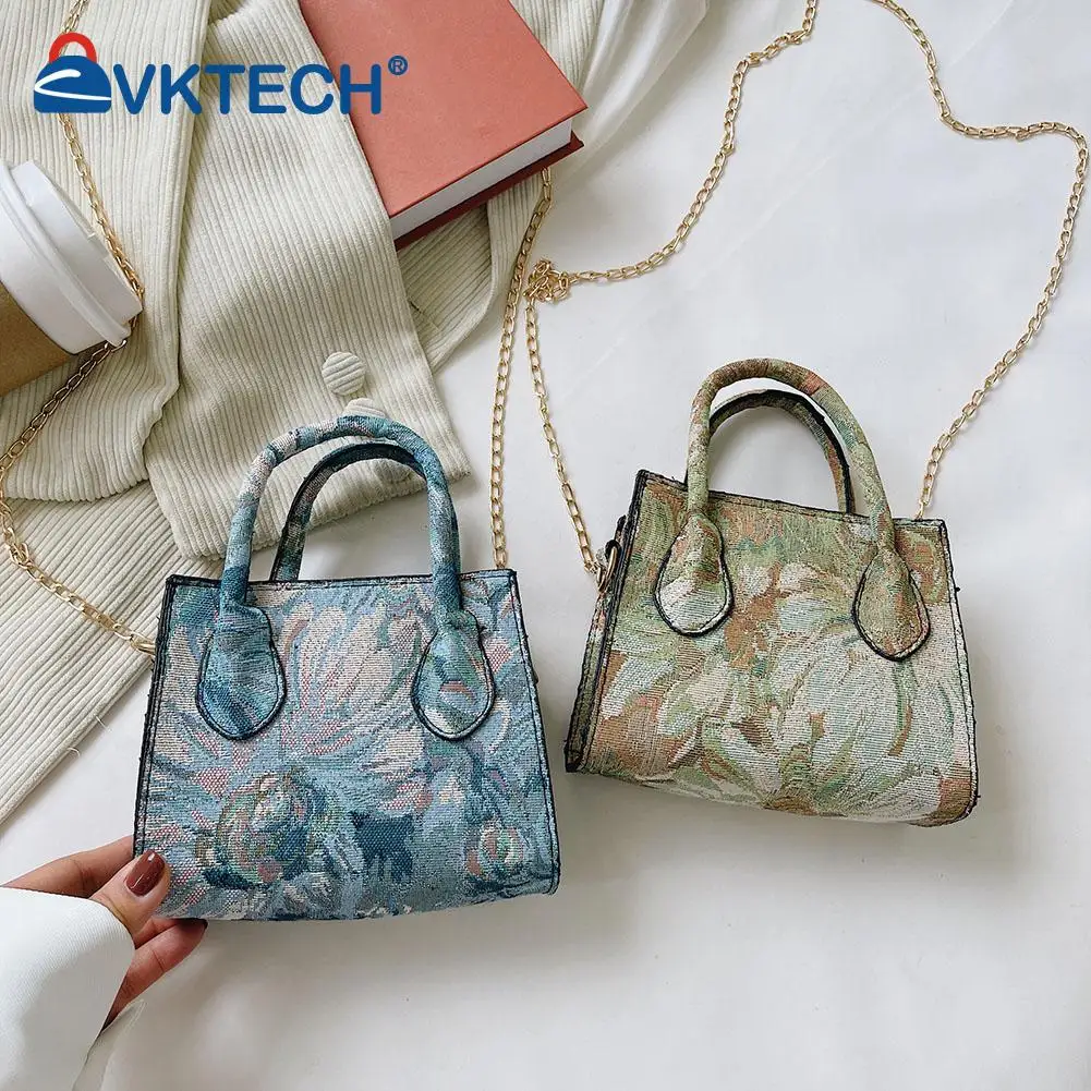 Exquisite Ladies Shoulder Crossbody Bags Graffiti Flower Printing Canvas Chain Casual Women Top-hand Handbags
Exquisite Ladies Shoulder Crossbody Bags Graffiti Flower Printing Canvas Chain Casual Women Top-hand Handbags