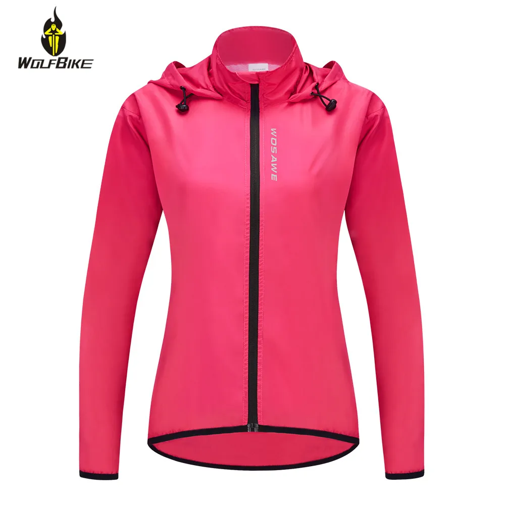 WOSAWE Ultralight Hooded Women's Cycling Jacket Windproof UV Protection Long Sleeve Windcoat MTB Bike Bicycle Cycling Jersey
WOSAWE Ultralight Hooded Women's Cycling Jacket Windproof UV Protection Long Sleeve Windcoat MTB Bike Bicycle Cycling Jersey