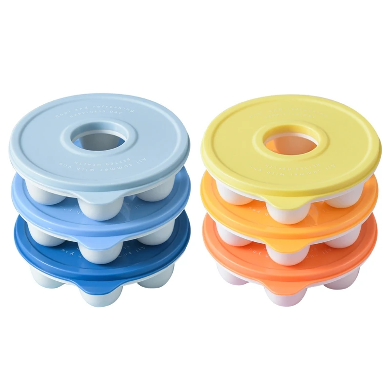 3 Pcs/Set 6 Grids Round Ice Cube Mold with Lid Sphere Ice Ball Maker Reusable Freezer Mould Tray for Whiskey
3 Pcs/Set 6 Grids Round Ice Cube Mold with Lid Sphere Ice Ball Maker Reusable Freezer Mould Tray for Whiskey