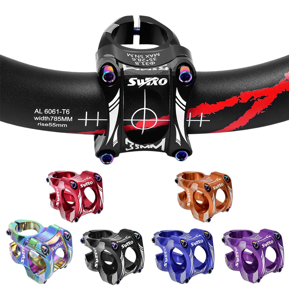 MTB 35mm Bike Stem Full CNC Aluminum Alloy 0 Degree Handlebar Stem Riser For Handlebar Diameter 31.8mm Bicycle Accessory
MTB 35mm Bike Stem Full CNC Aluminum Alloy 0 Degree Handlebar Stem Riser For Handlebar Diameter 31.8mm Bicycle Accessory