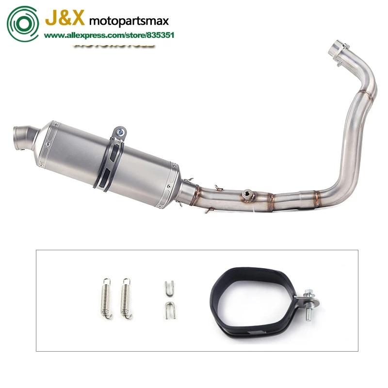 Motorcycle Full Set Muffler Exhaust Middle Pipe Modified For Yamaha MT-07 FZ-07 MT07 MT 07 2014 2015 2016 2017
Motorcycle Full Set Muffler Exhaust Middle Pipe Modified For Yamaha MT-07 FZ-07 MT07 MT 07 2014 2015 2016 2017