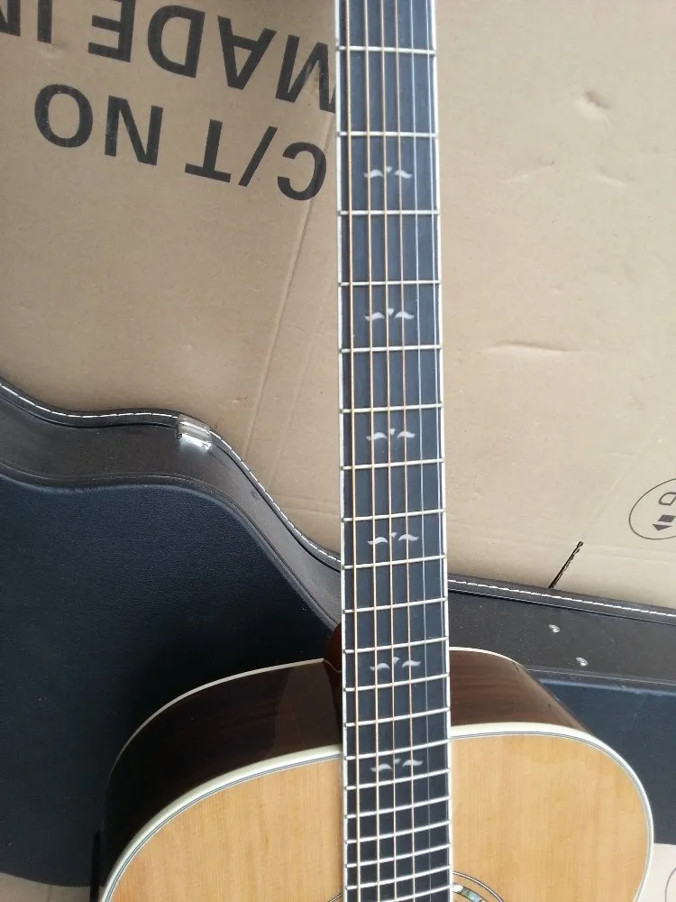 43 дюймовая Акустическая гитара Chaylor 812e Tayl 814e акустическая электрическая с
