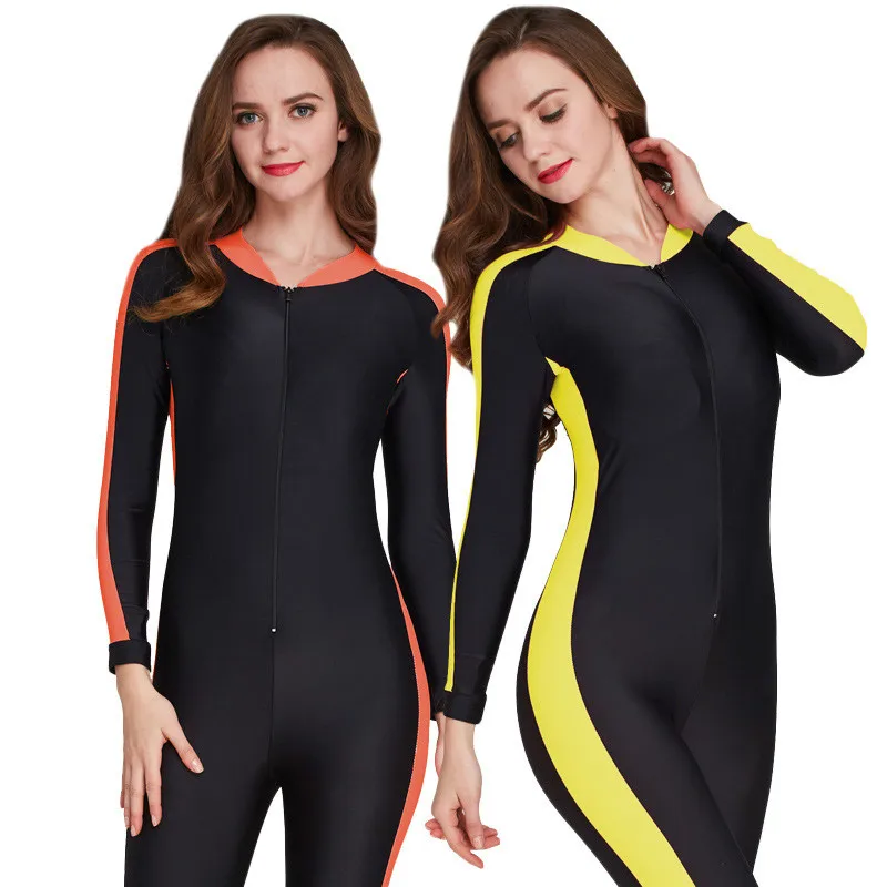 SBART Men Women One Piece Long Sleeve Lycra Diving Wetsuit Quick-drying Swimming Surfing Rashguard Sunscreen Full Body Wetsuits
SBART Men Women One Piece Long Sleeve Lycra Diving Wetsuit Quick-drying Swimming Surfing Rashguard Sunscreen Full Body Wetsuits