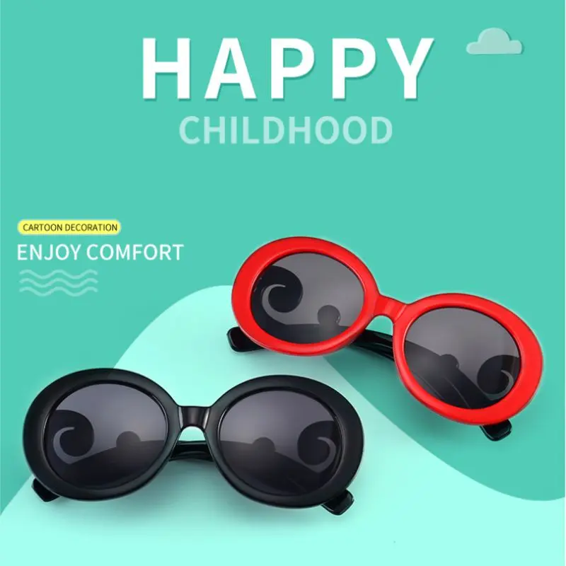 2021 Children Sunglasses Cute Radiation protection Sunglasses UV400 silicone Sport Sun Glasses For Baby Girls Boys Glasses 
2021 Children Sunglasses Cute Radiation protection Sunglasses UV400 silicone Sport Sun Glasses For Baby Girls Boys Glasses