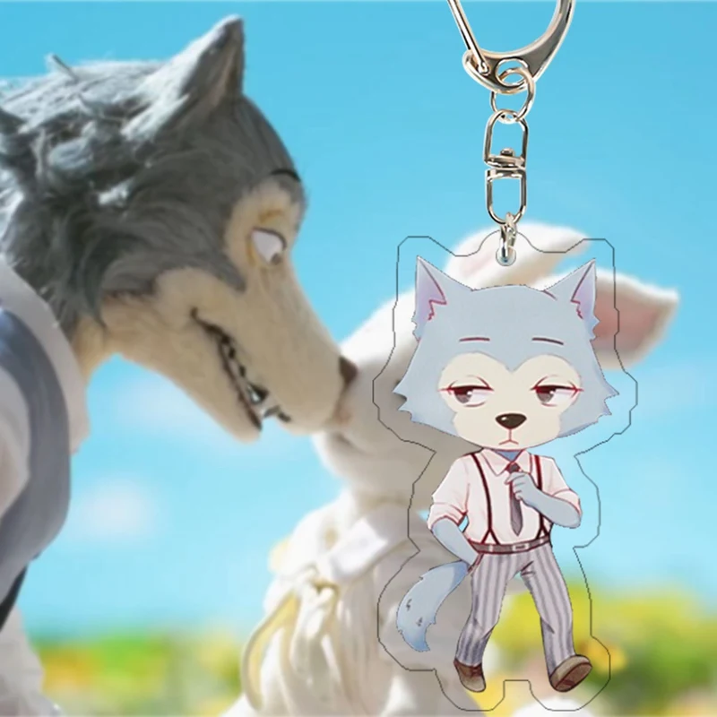 Аниме BEASTARS Legosi Louis Gouhin брелок Harajuku Косплэй акриловые фигурка сумки кулон