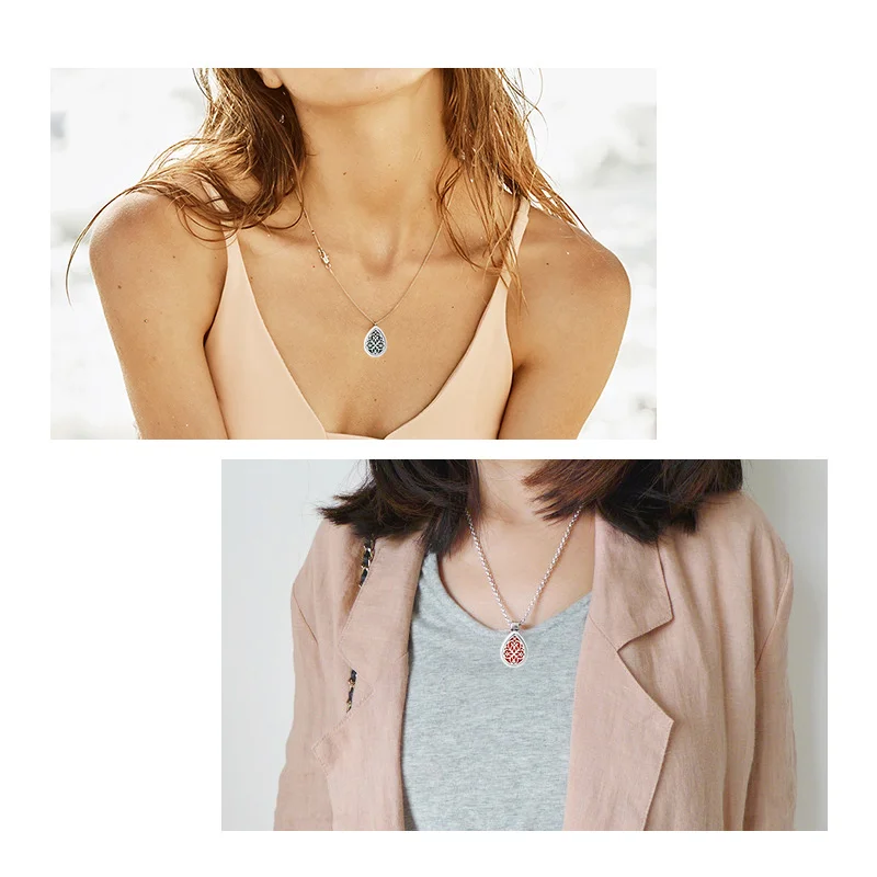 Sweetvally 1PC Fashion Pendant Necklace Heart Jewelry Accessories Gift Alloy Aroma Diffuser Cool Simple Necklace Essential Oil
Sweetvally 1PC Fashion Pendant Necklace Heart Jewelry Accessories Gift Alloy Aroma Diffuser Cool Simple Necklace Essential Oil