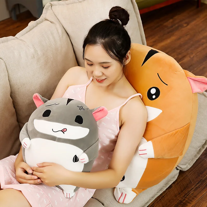 30/40cm Hamster with Snack Pillow Down Cotton Plush Toy Soft Stuffed Doll Cushion Cartoon Cute gift For child kid
30/40cm Hamster with Snack Pillow Down Cotton Plush Toy Soft Stuffed Doll Cushion Cartoon Cute gift For child kid