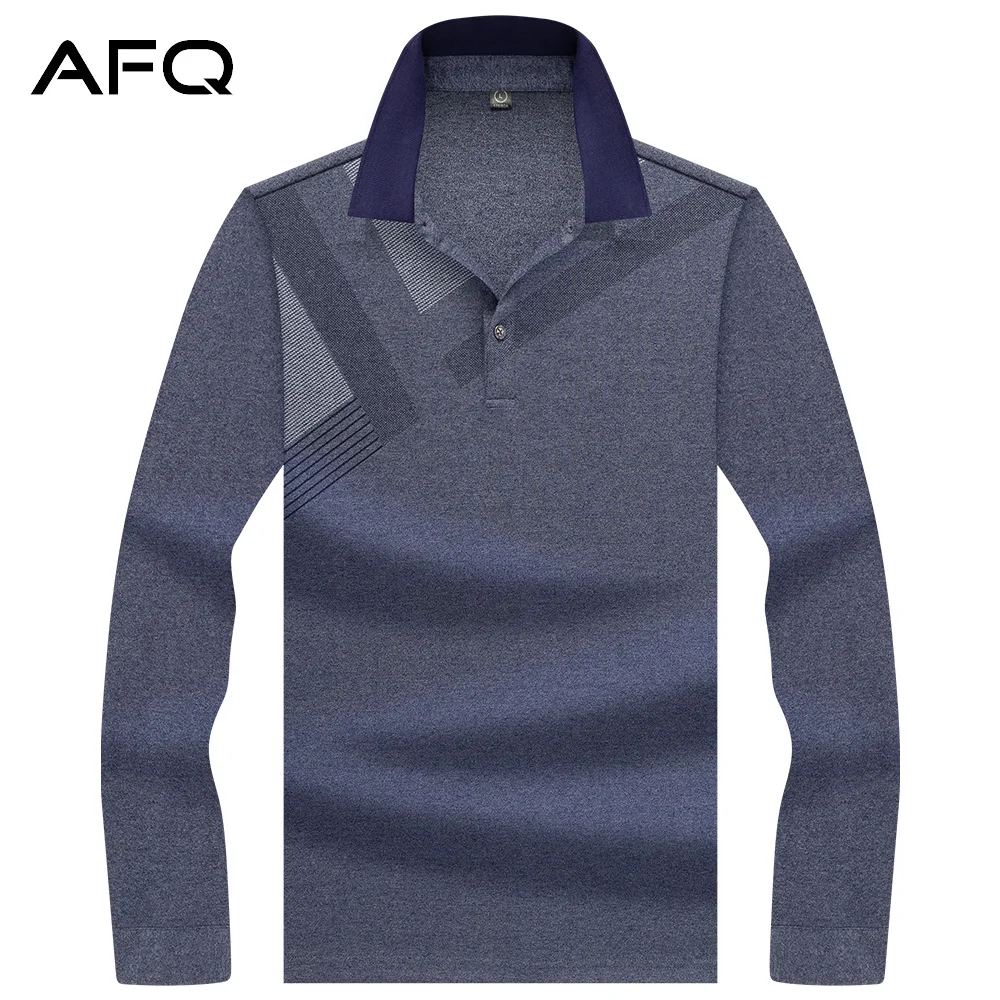 2021 Autumn Business Casual Men's Long-sleeved T-shirt Men's Lapel Striped Polo Shirt Large Yards Middle-aged Cult Shirt
2021 Autumn Business Casual Men's Long-sleeved T-shirt Men's Lapel Striped Polo Shirt Large Yards Middle-aged Cult Shirt