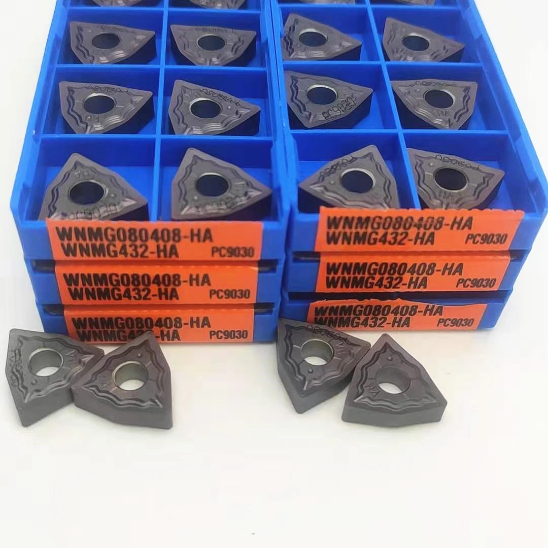 WNMG080408 HAPC9030 Aluminum Copper Tool Carbide Blade Original High Quality Stainless Steel External Turning Tool Lathe Tool 
WNMG080408 HAPC9030 Aluminum Copper Tool Carbide Blade Original High Quality Stainless Steel External Turning Tool Lathe Tool