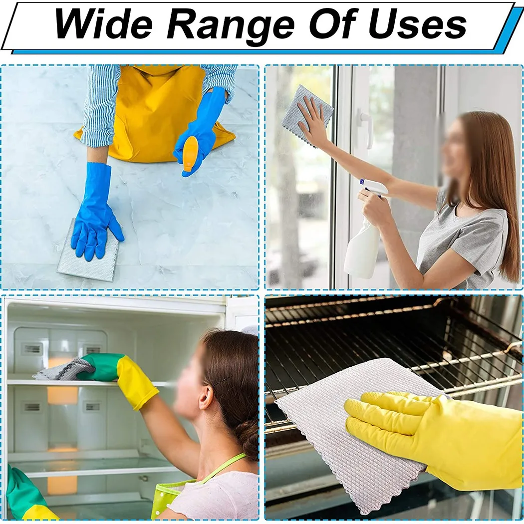 5Pcs Kitchen Anti-Grease Wiping Rags Efficient Fish Scale Wipe Cloth Cleaning Cloth Home Washing Dish Cleaning Towel Big Deal
5Pcs Kitchen Anti-Grease Wiping Rags Efficient Fish Scale Wipe Cloth Cleaning Cloth Home Washing Dish Cleaning Towel Big Deal