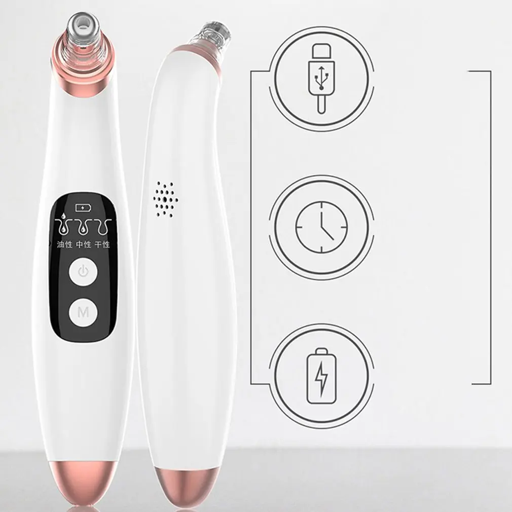 Electric Blackhead Machine Pore Cleaner Microcrystal Blackheads And Acne Removal Electronic Beauty Machine
Electric Blackhead Machine Pore Cleaner Microcrystal Blackheads And Acne Removal Electronic Beauty Machine