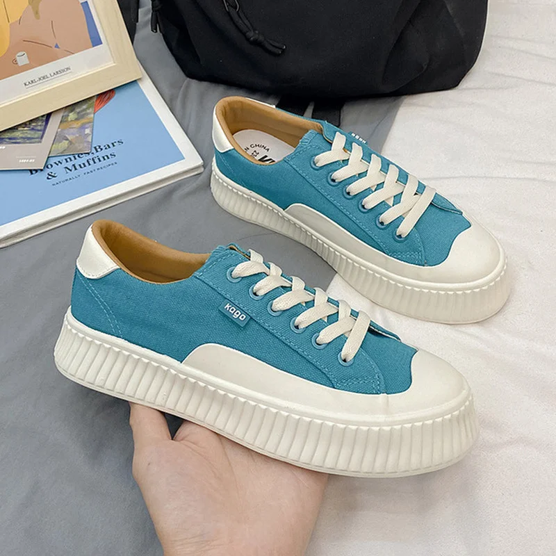 Luxury Brand New Women Shoes Fashion Canvas Sneakers Lace-up Flat Woman Casual Loafers Ladies Platform Shoes High Quality Female
Luxury Brand New Women Shoes Fashion Canvas Sneakers Lace-up Flat Woman Casual Loafers Ladies Platform Shoes High Quality Female