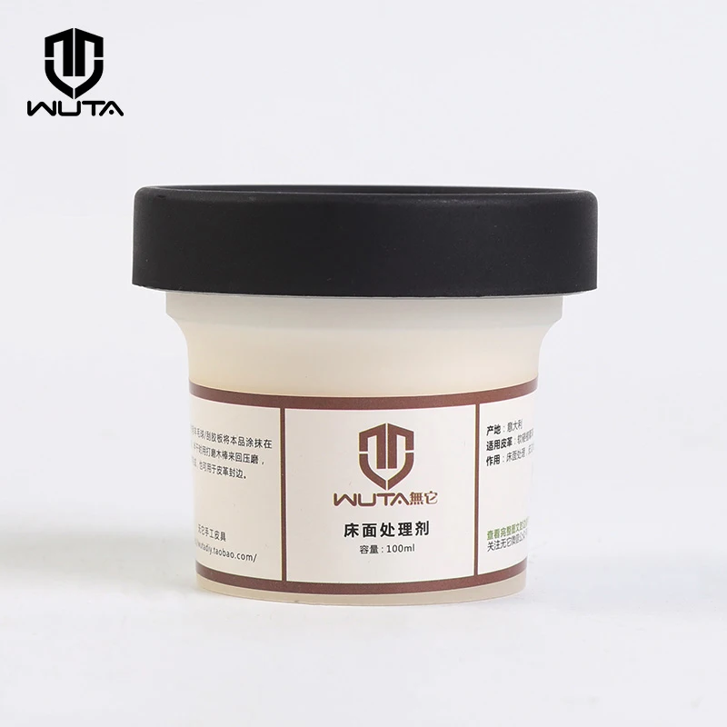 WUTA Leather Finish Tokonole Rougher Burnisher Gum Handcraft CMC Clear & Smooth Treatment Agent Italy Imported Edge Coat Paint 
WUTA Leather Finish Tokonole Rougher Burnisher Gum Handcraft CMC Clear & Smooth Treatment Agent Italy Imported Edge Coat Paint