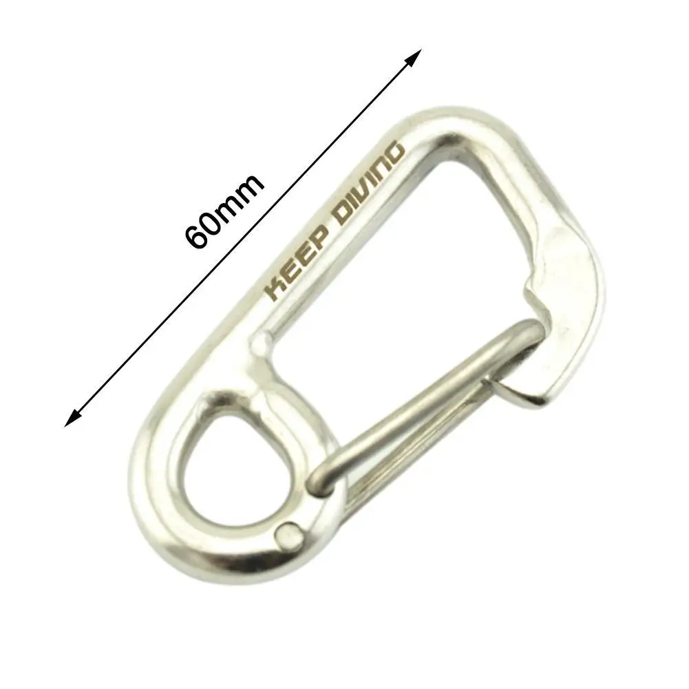 1Pcs 316 Steel Simple Hook Safety Diving Buckle Durable Hook Buckle Clip Snap Accessories Diving 2021 Kayak Bolt R0K3
1Pcs 316 Steel Simple Hook Safety Diving Buckle Durable Hook Buckle Clip Snap Accessories Diving 2021 Kayak Bolt R0K3