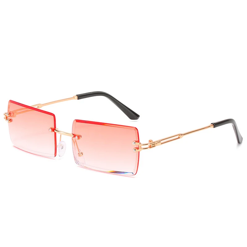 Brand Design Luxury Rimless Sunglasses For Women Men Fashion Retro Vintage Ladies Square Gradient Cutting Sun Glasses Eyewear
Brand Design Luxury Rimless Sunglasses For Women Men Fashion Retro Vintage Ladies Square Gradient Cutting Sun Glasses Eyewear