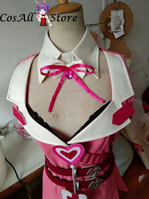 Custom made Fan art LOL Ahri Cosplay Costume sexy nurse cosplay costume dress female
Custom made Fan art LOL Ahri Cosplay Costume sexy nurse cosplay costume dress female