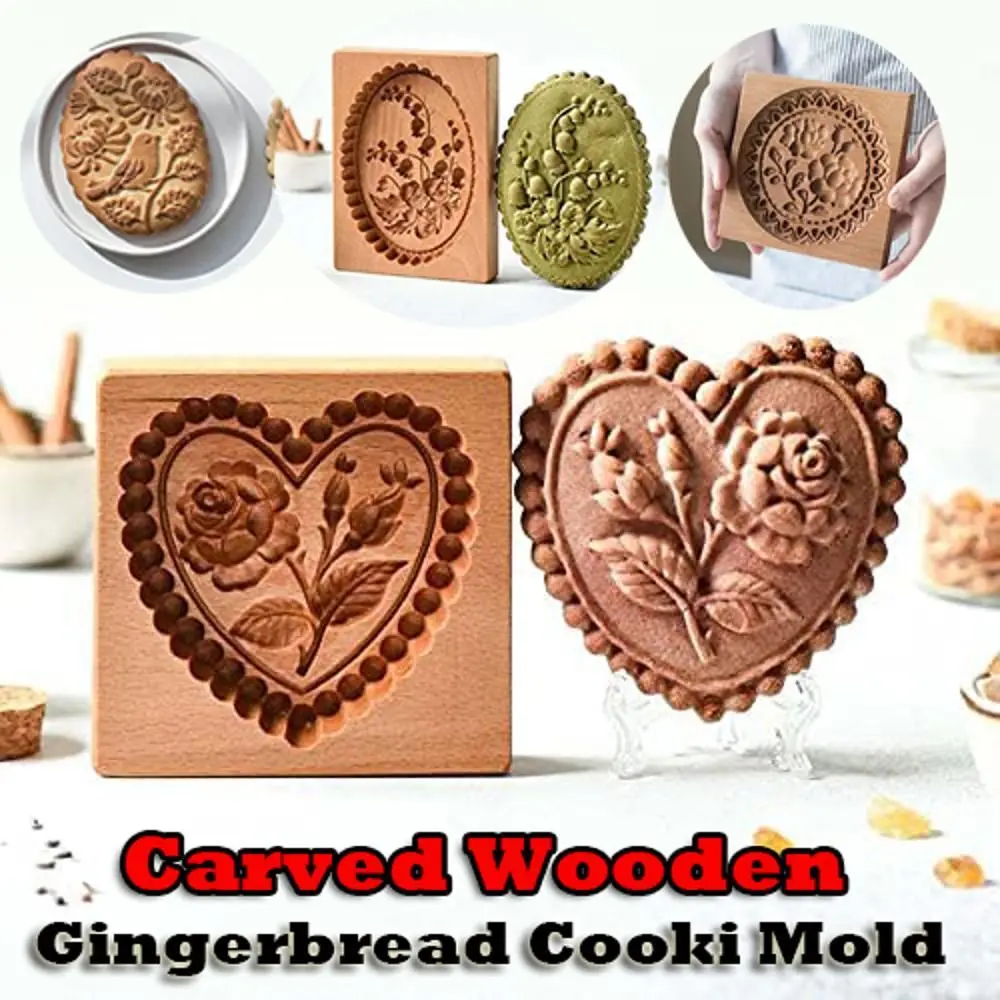 Raspberry Love Heart Biscuit Fondant Shortbread Mold Carved Cookie Cutter Molds Wooden Gingerbread Cookie Mold
Raspberry Love Heart Biscuit Fondant Shortbread Mold Carved Cookie Cutter Molds Wooden Gingerbread Cookie Mold