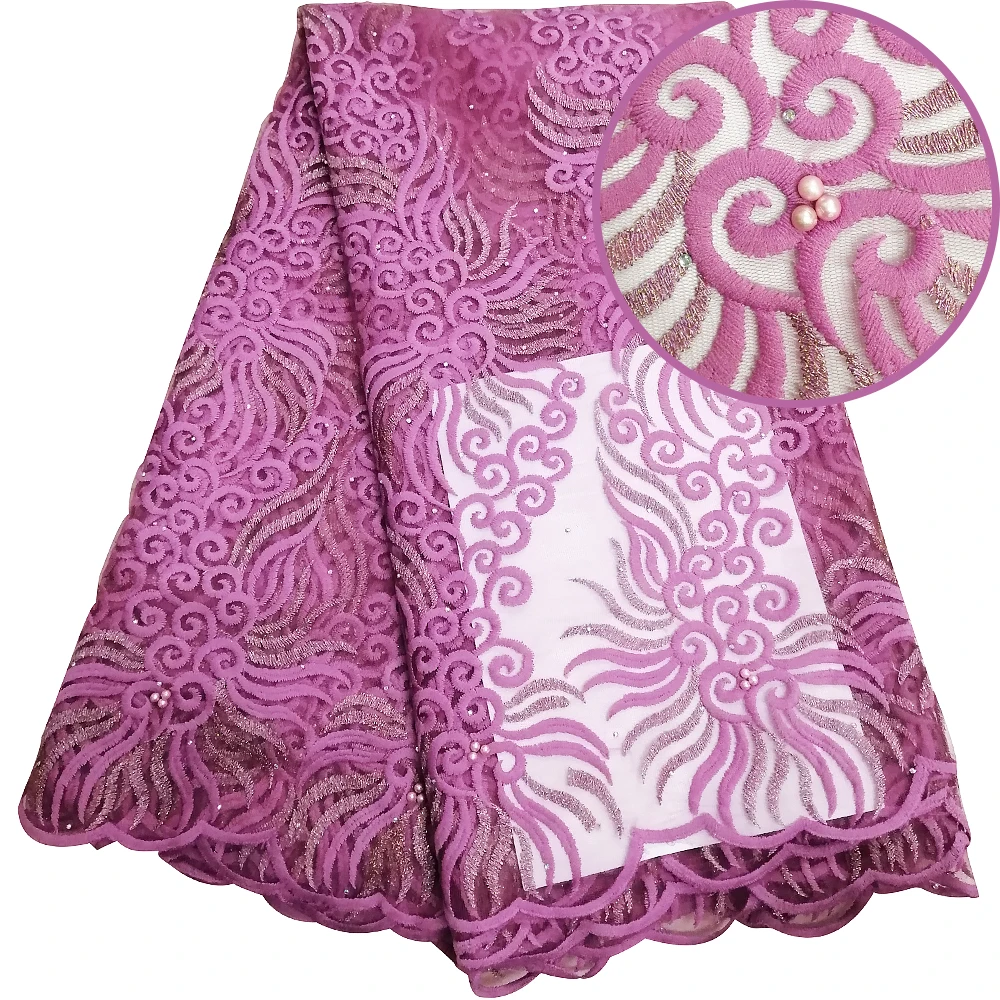 African Lace Fabric 2020 High Quality French Lace Fabric With Stones Nigerian Lace Fabric For Dress 5 Yards
African Lace Fabric 2020 High Quality French Lace Fabric With Stones Nigerian Lace Fabric For Dress 5 Yards