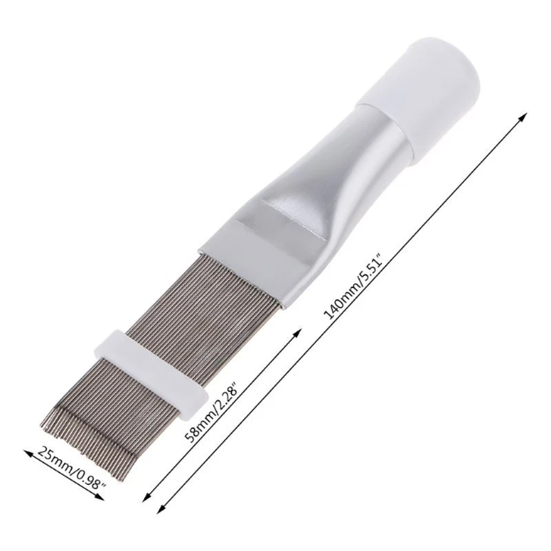 2 Pieces Reusable Air Conditioner Condenser/Fin Cleaning Brush Metal Fin Evaporator Radiator Repair Cleaning Tool Wholesales
2 Pieces Reusable Air Conditioner Condenser/Fin Cleaning Brush Metal Fin Evaporator Radiator Repair Cleaning Tool Wholesales